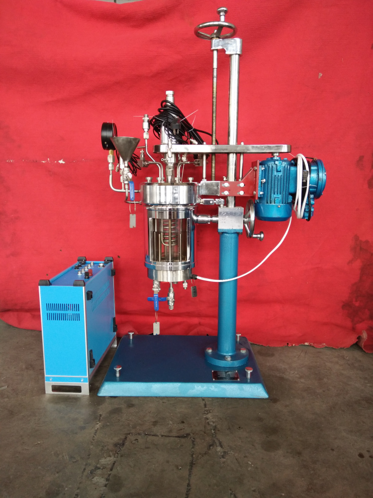 SYBF系列-2L雙層石英玻璃釜側(cè)面-防爆電機